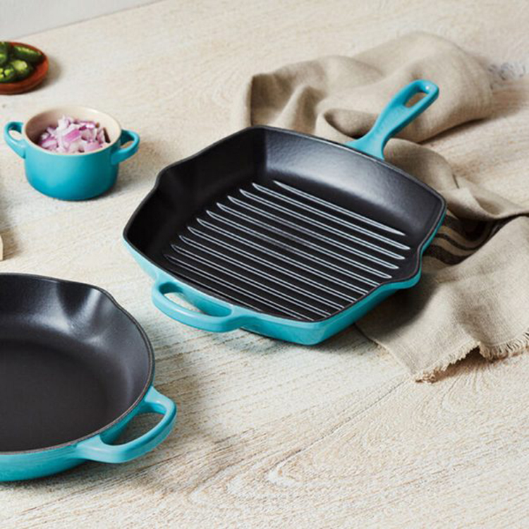 Chảo nướng vuông Le Creuset 26cm Deep Teal