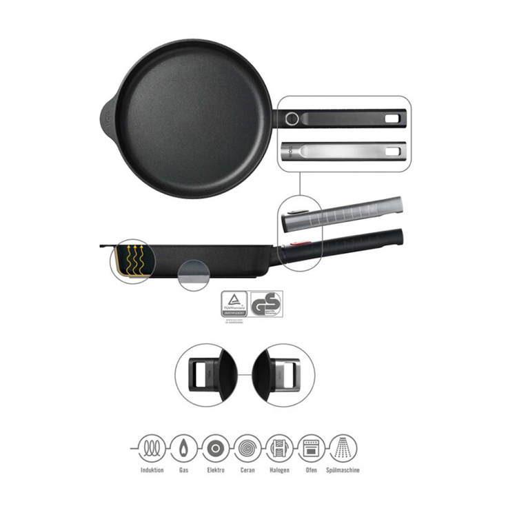 Chảo Woll 1724PLCIL XR Logic Fry Pans 24cm [Hàng Đức]