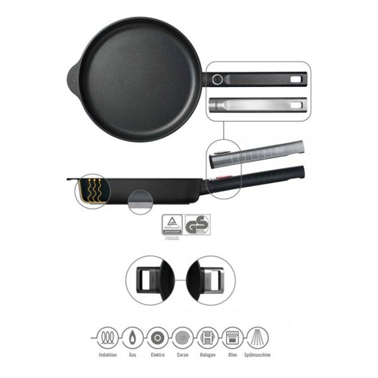 Chảo Woll Diamond Xr Logic Fry Pans 20cm 1520PLCIB