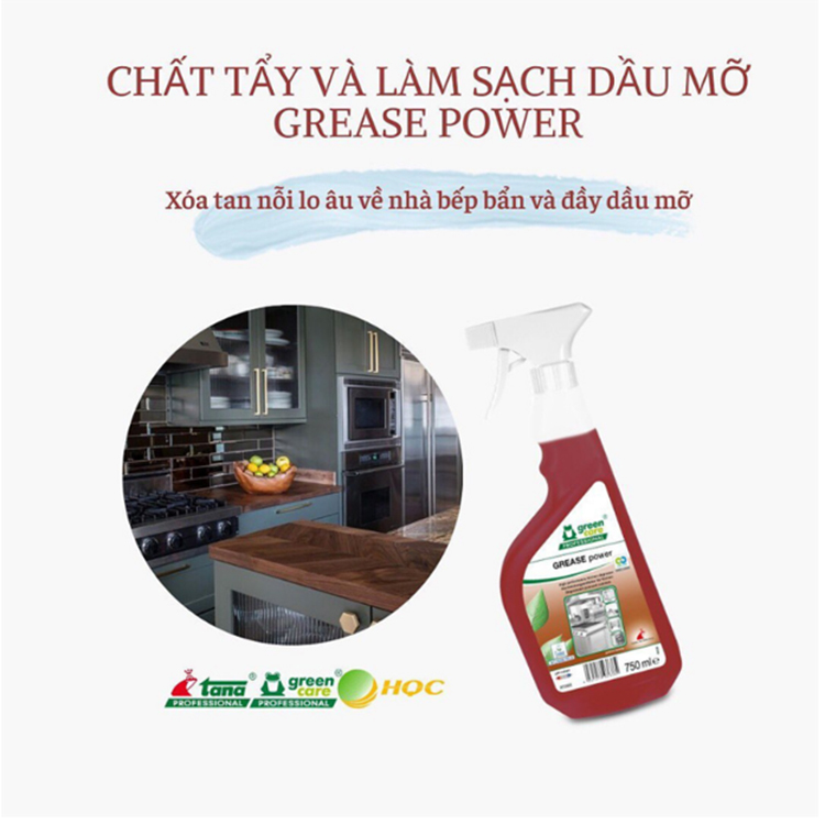 Chất làm sạch dầu mỡ Green Care Grease power