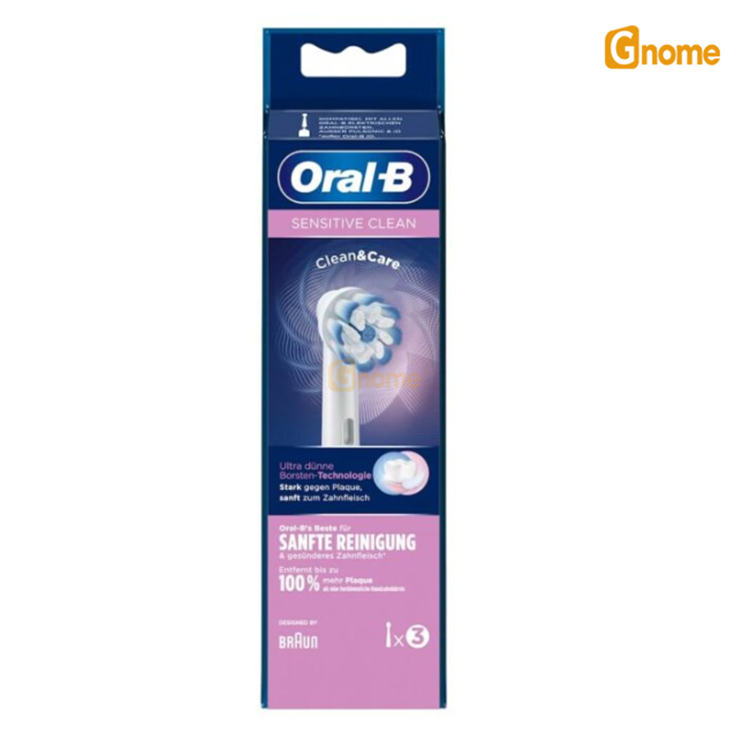 Đầu bàn chải Oral B Sensitive Clean vỉ 3 chiếc