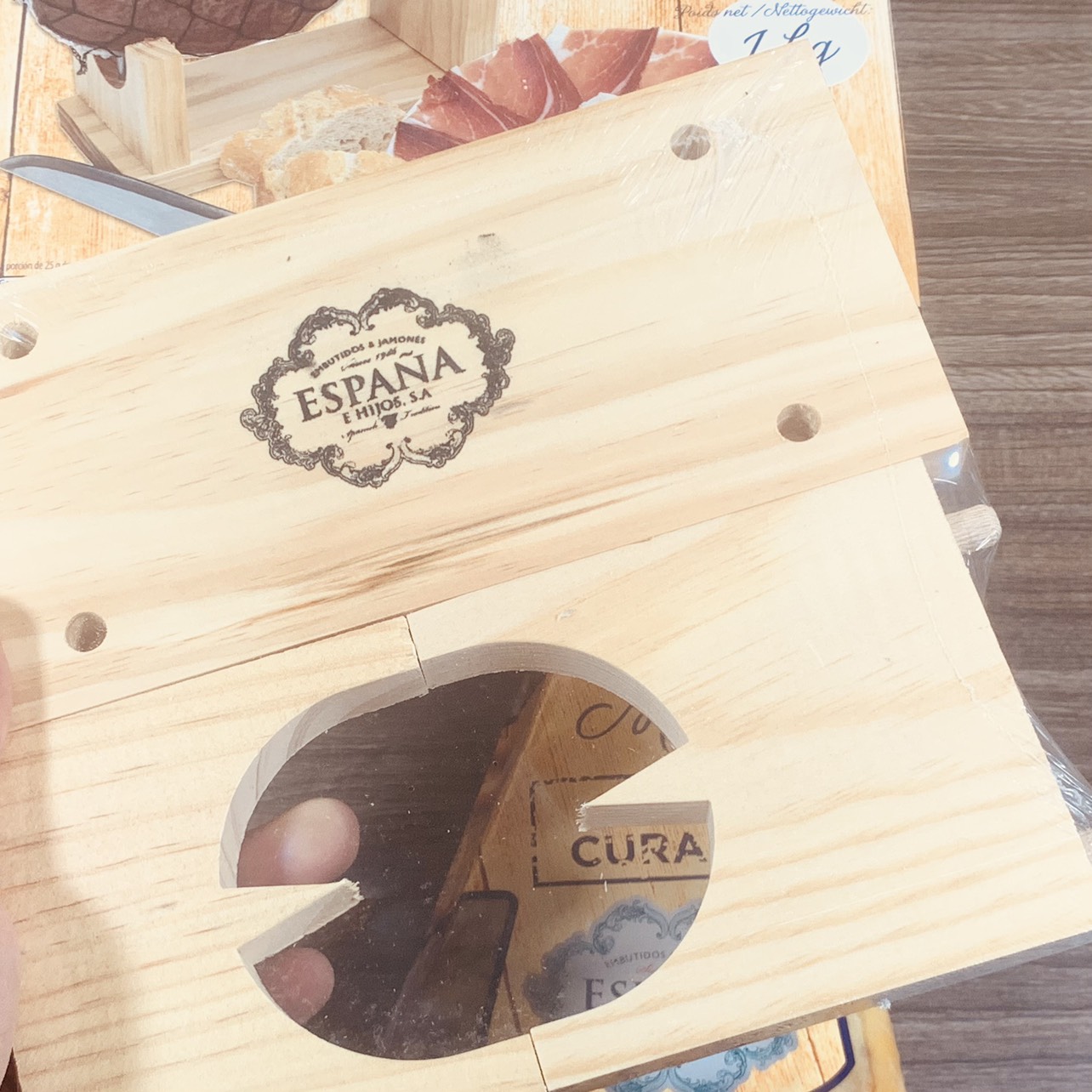 Đùi Heo Muối Espana Mini Jamon Curado 1kg [Nhập Khẩu Đức]