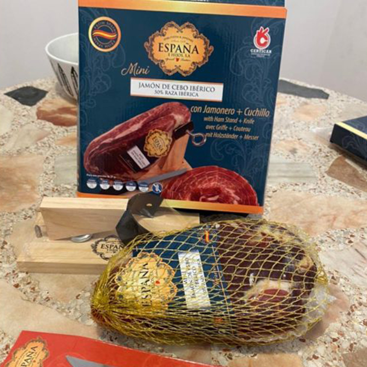 Đùi Heo Muối Jamon De Cebo Iberico [Hàng Đức]