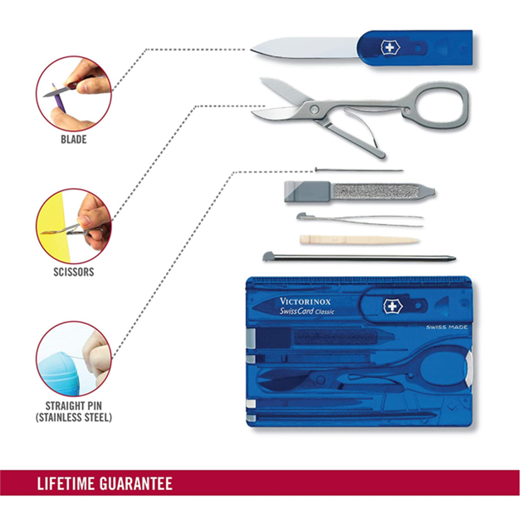 Dụng cụ đa năng Victorinox Swisscard Sapphire 0.7122.T2 [Hàng Đức]