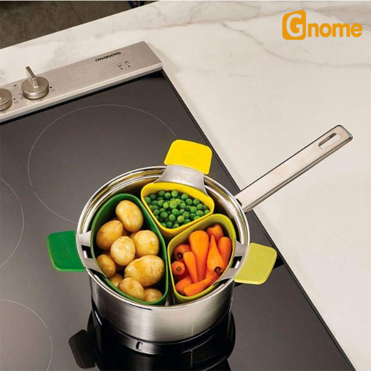 Dụng cụ xửng hấp Joseph Joseph 3 món [Hàng Đức]