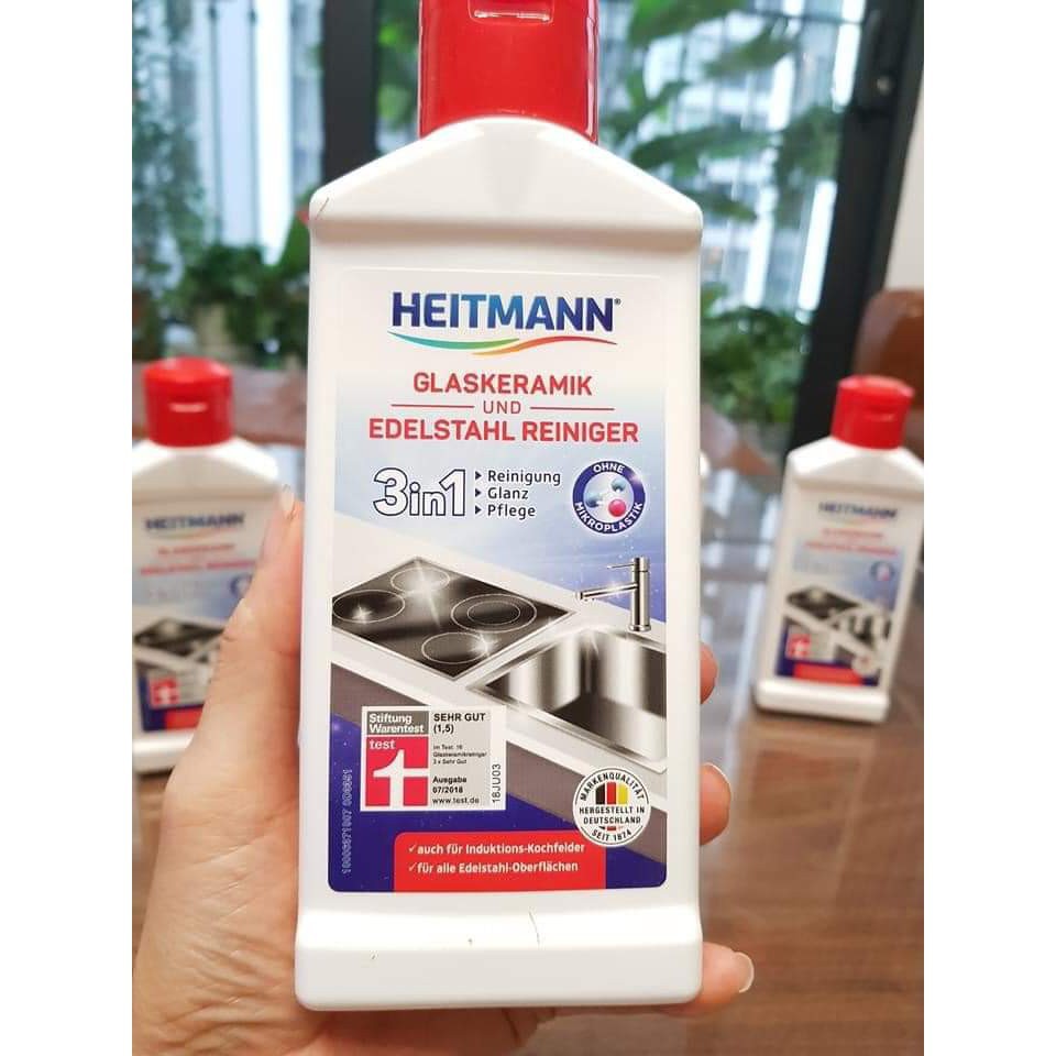 Dung dịch vệ sinh bếp từ HEITMANN 250ml [Hàng Đức]
