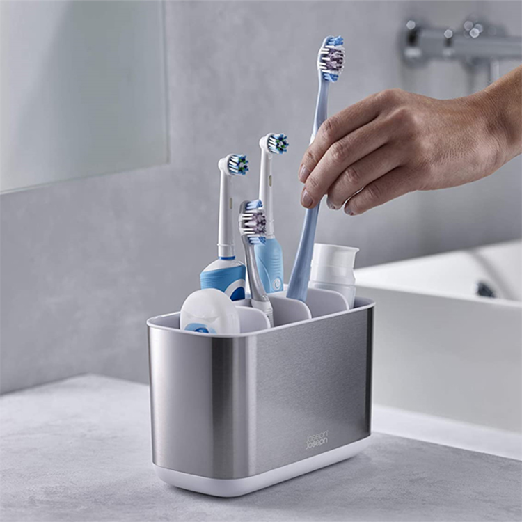 Giá để bàn chải Joseph Joseph 70531 inox [Hàng Đức]