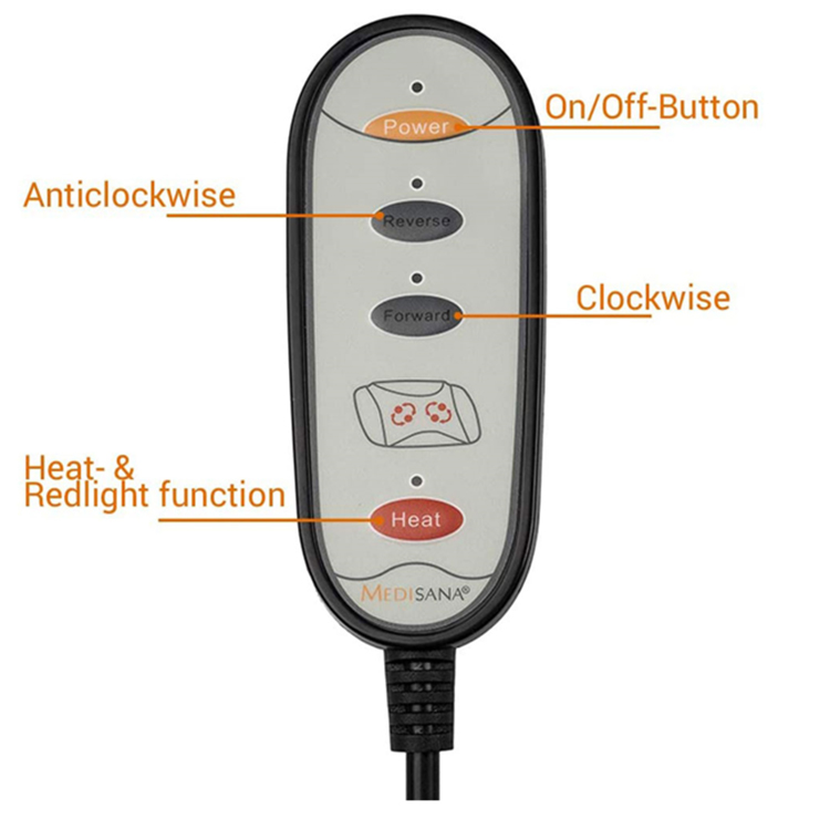 Gối Matxa cổ vai gáy Medisana MC 840 [Hàng Đức]