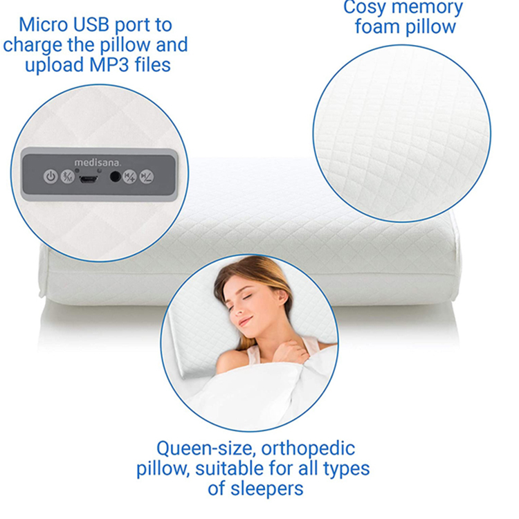 Gối Medisana SP 100 Sleep Well Kissen [Hàng Đức]