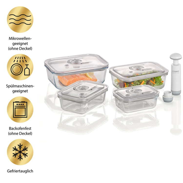 Hộp hút chân không Caso VacuBoxx ES 1197 [Hàng Đức]