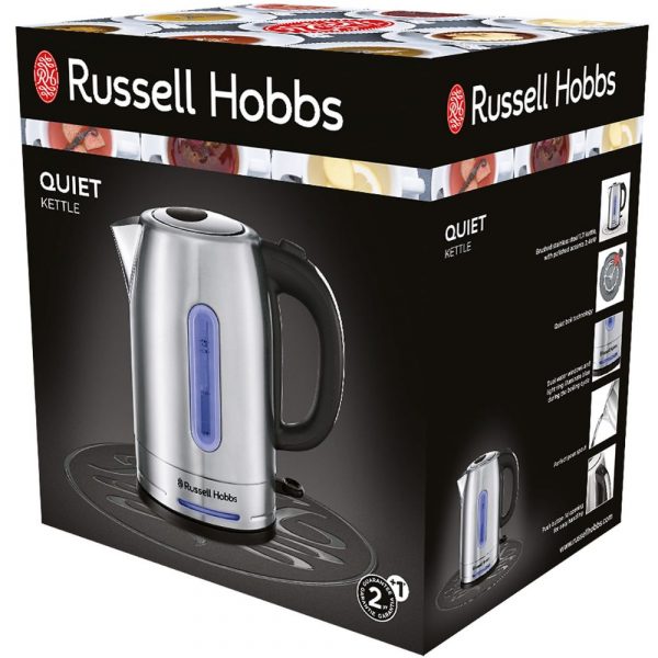 Ấm Siêu Tốc Russell Hobbs 26300-70 Thép Không Gỉ [Hàng Đức]