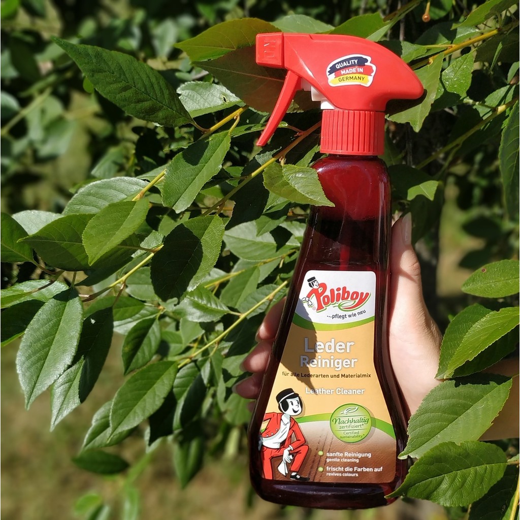 Làm mới đồ da Poliboy Glattleder-Pflege 375 ml