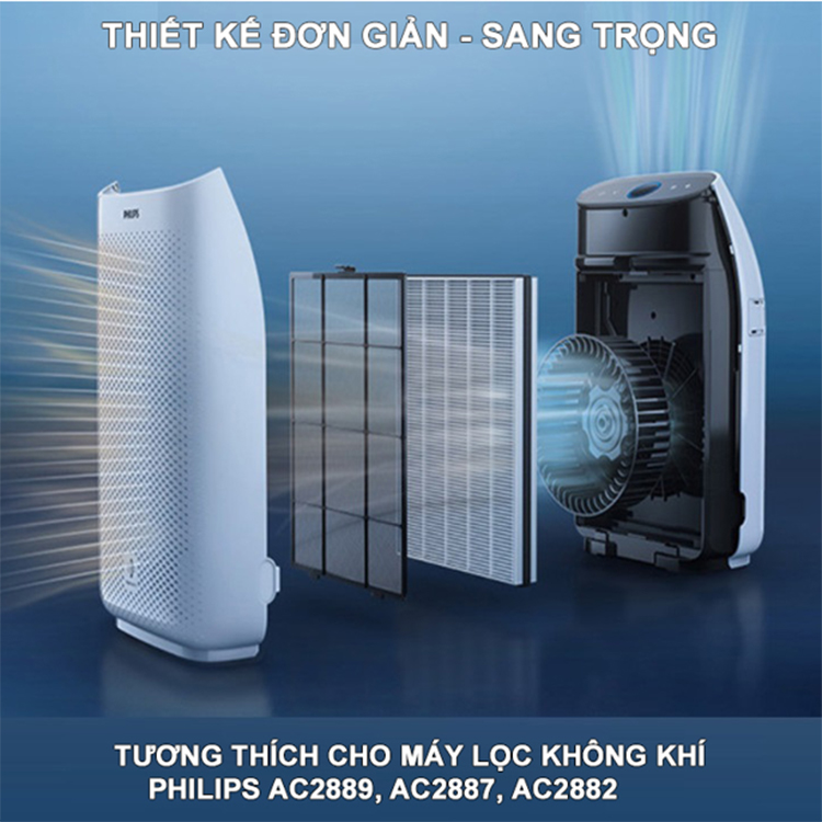 Màng lọc không khí Carbon Filtel Philips FY2420/30