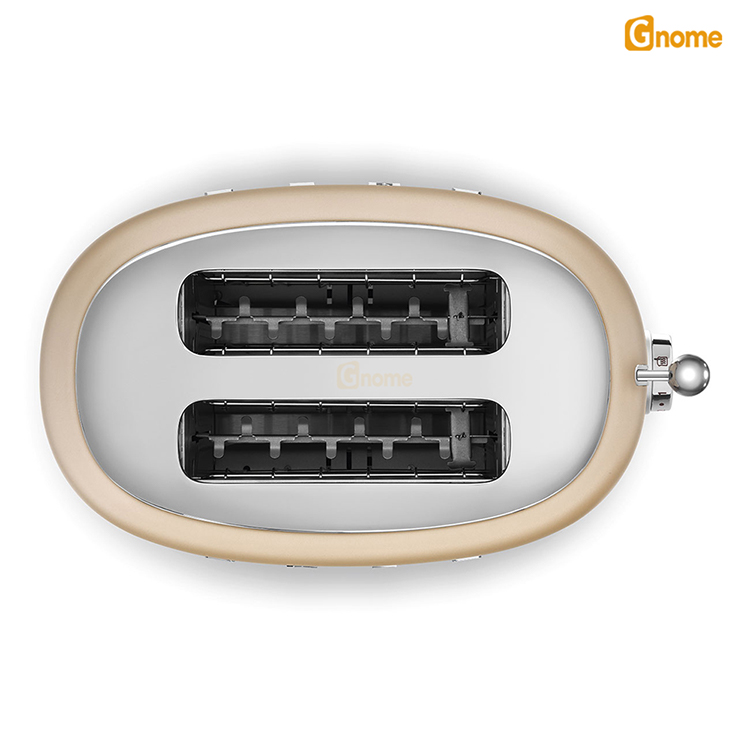 Máy nướng bánh mì Smeg TSF01CHMEU Gold [Hàng Đức]