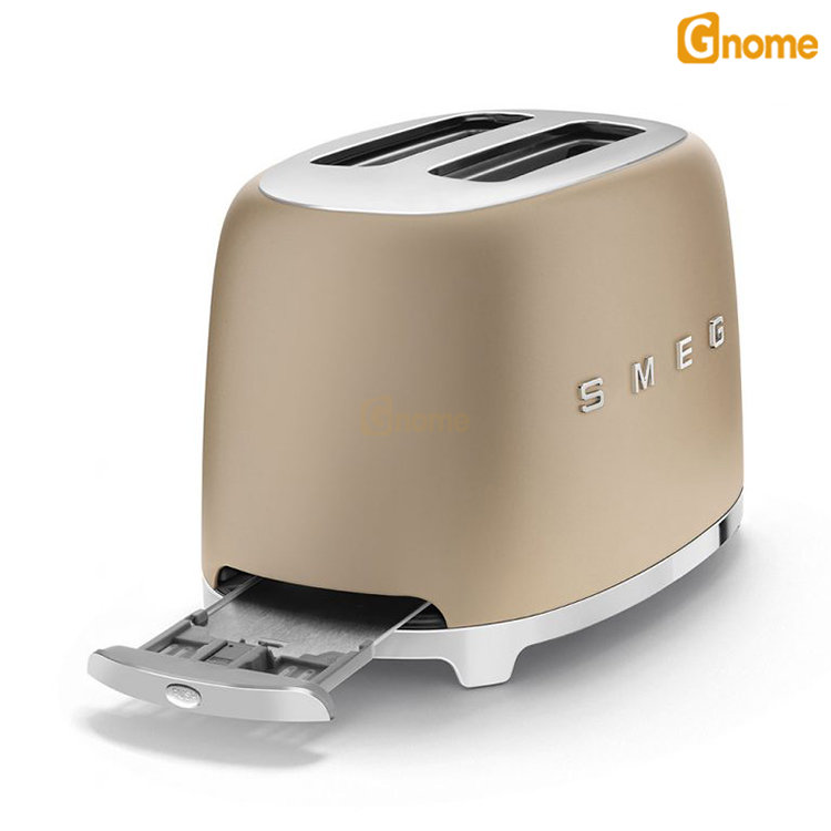 Máy nướng bánh mì Smeg TSF01CHMEU Gold