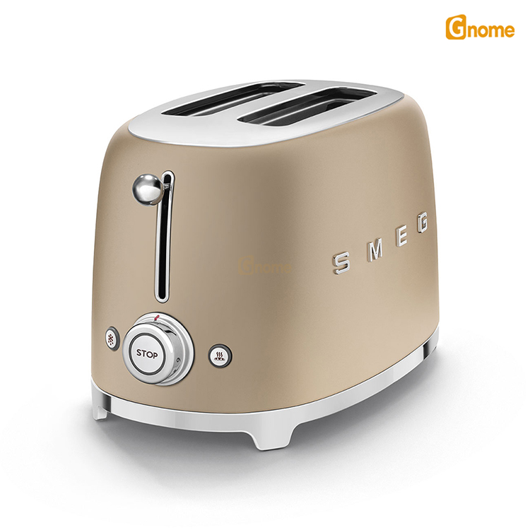 Máy nướng bánh mì Smeg TSF01CHMEU Gold [Hàng Đức]