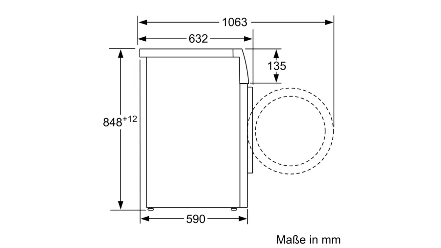 Máy giặt Bosch WAV28K40 Seri 8 cửa trước [Hàng Đức]