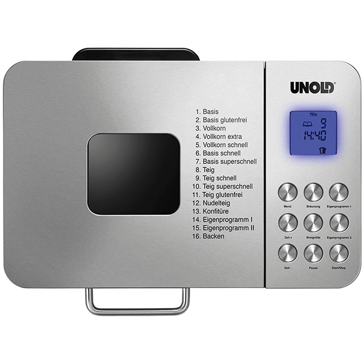 Máy Làm Bánh Mì Tự Động Unold 68456 [Hàng Đức]