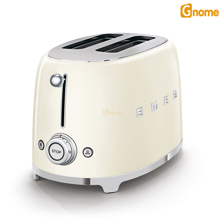 Máy nướng bánh mì Smeg TSF01CREU màu kem [Hàng Đức]