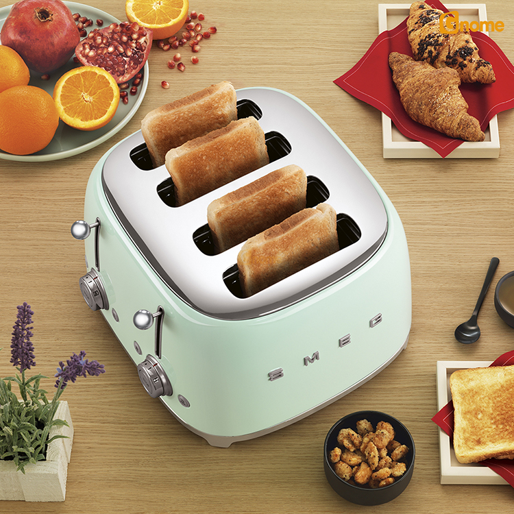 Máy nướng bánh mì SMEG TSF03PGEU màu xanh [ Hàng Đức]