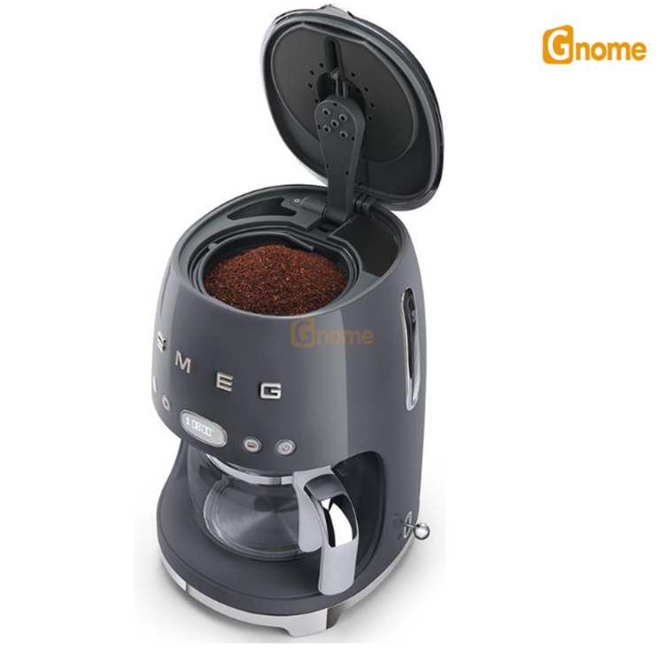 Máy pha Cafe phin Smeg DCF02GREU Slate Grey [Bảo hành 1 năm]