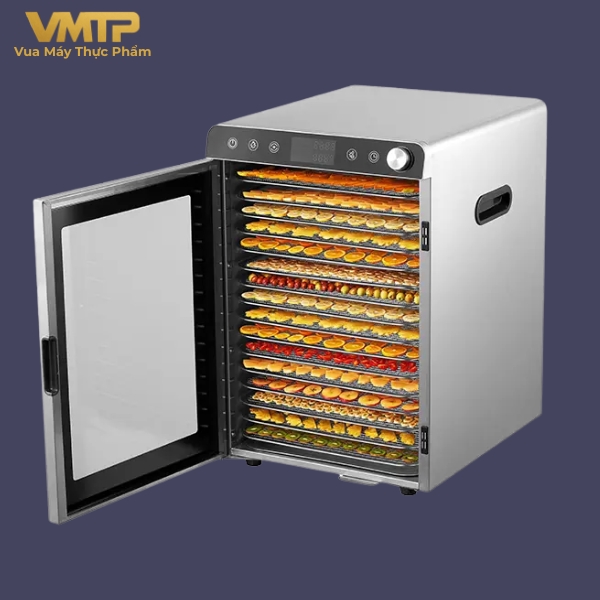 Máy Sấy Thực Phẩm Công Nghiệp 16 Khay SS-16A