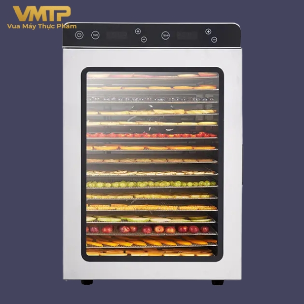 Máy Sấy Thực Phẩm Công Nghiệp 16 Khay SS-16C