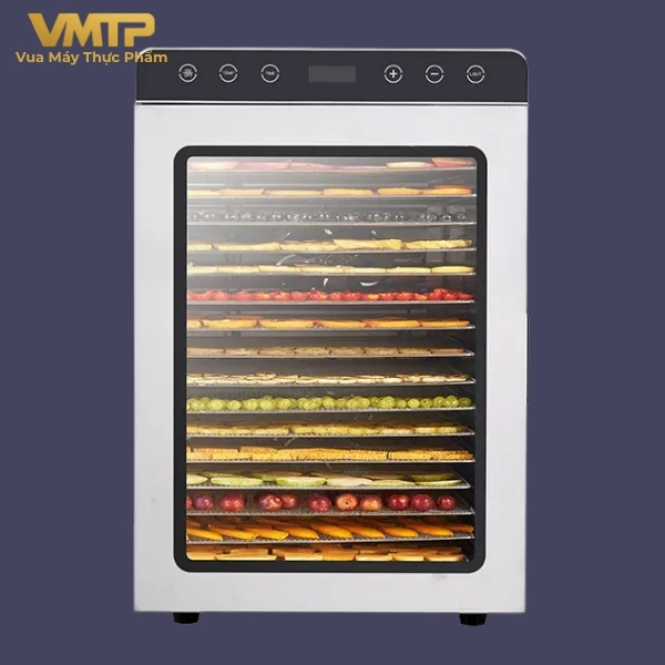 Máy Sấy Thực Phẩm Công Nghiệp 16 Khay SS-16D