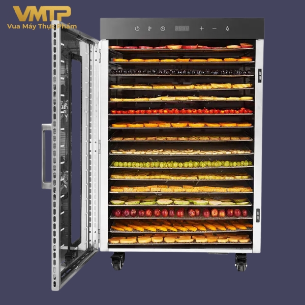 Máy Sấy Thực Phẩm Công Nghiệp 16 Khay SS-16H