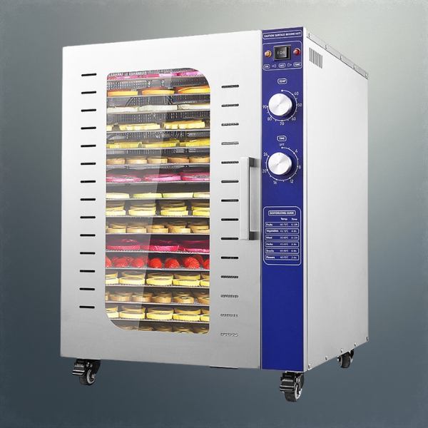 Máy Sấy Thực Phẩm Công Nghiệp 16 Khay SS-16J [Dalle]