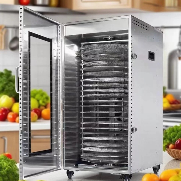 Máy Sấy Thực Phẩm Công Nghiệp 22 Khay DBC-22B [Khay Xoay]