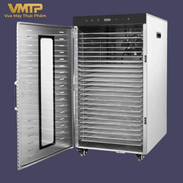 Máy Sấy Thực Phẩm Công Nghiệp 24 Khay SS-24H [Dalle]