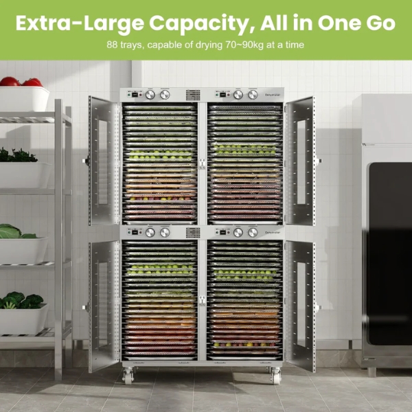 Máy Sấy Thực Phẩm Công Nghiệp 88 Khay DBJ-88A