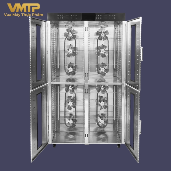 Máy Sấy Thực Phẩm Công Nghiệp 80 Khay SS-80H [Dalle]