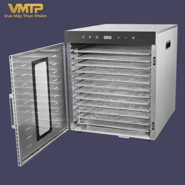 Máy Sấy Thực Phẩm Gia Đình 12 Khay SS-12H