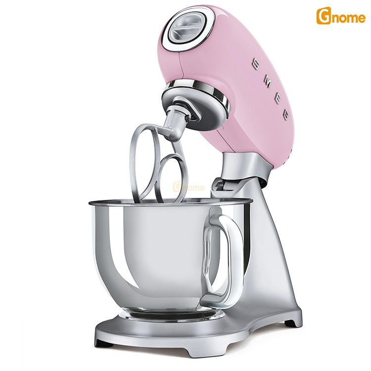 Máy Trộn Bột Smeg SMF02PKEU Màu Hồng [Hàng Đức]