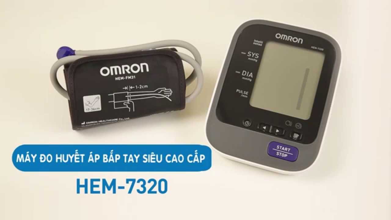 Máy đo huyết áp bắp tay tự động Omron HEM-7320