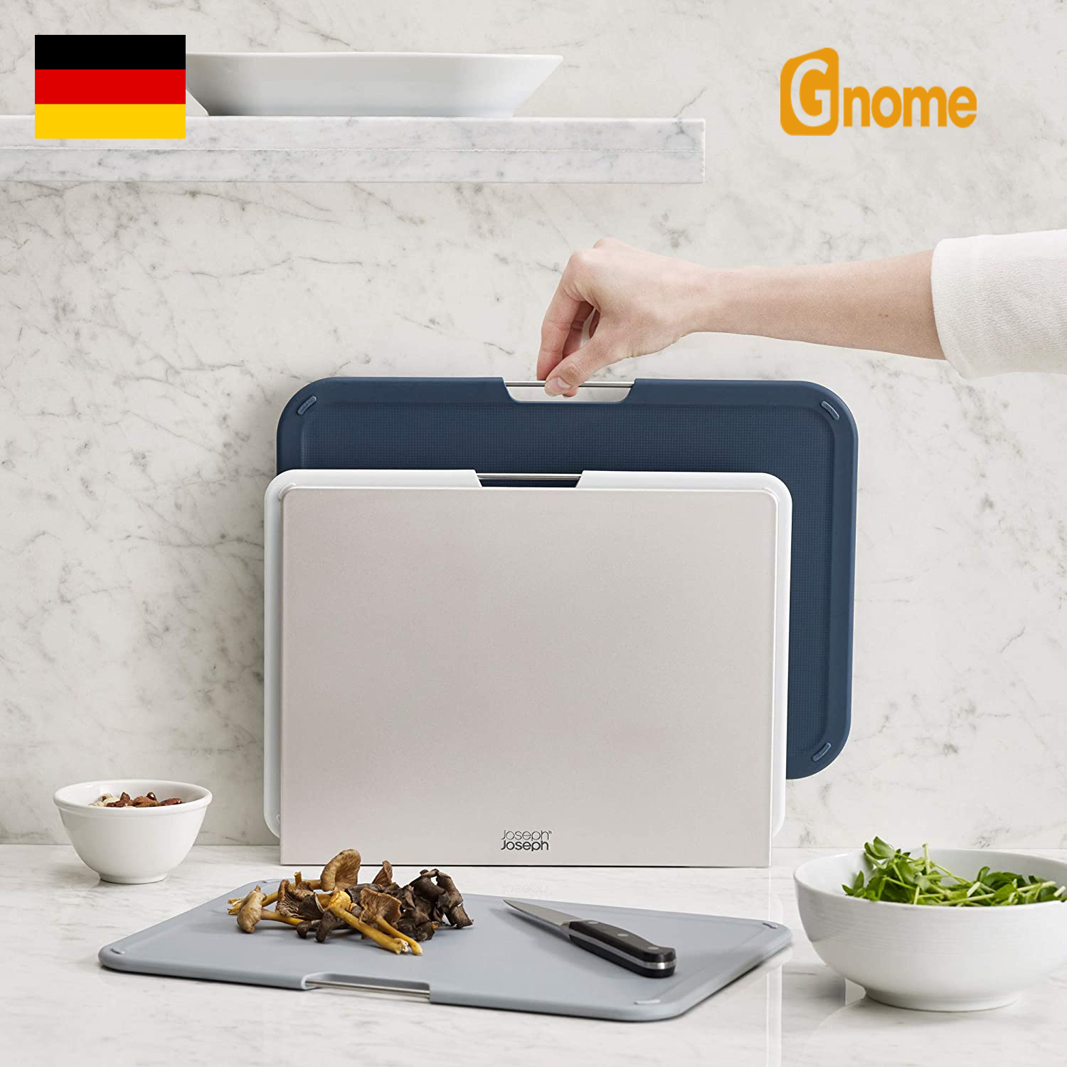 Set 3 thớt kháng khuẩn cao cấp JOSEPH JOSEPH