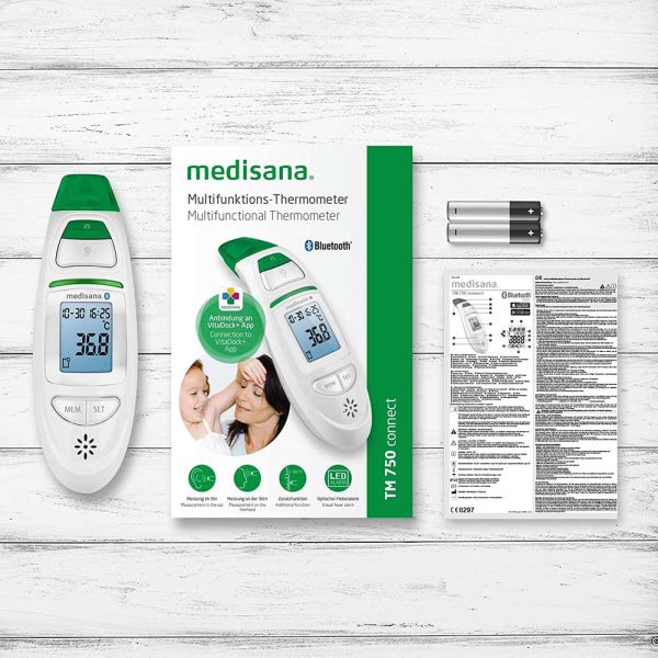 Nhiệt Kế Hồng Ngoại Medisana 76145 TM 750 Connect [Hàng Đức]