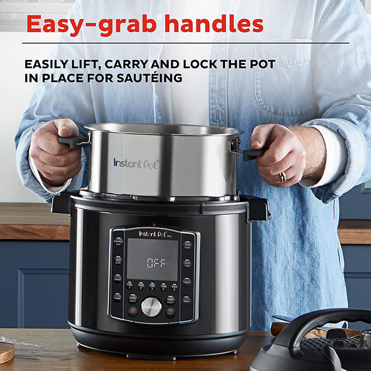 Nồi Áp Suất Instant Pot 10 in 1 Pro [Nhập Đức]