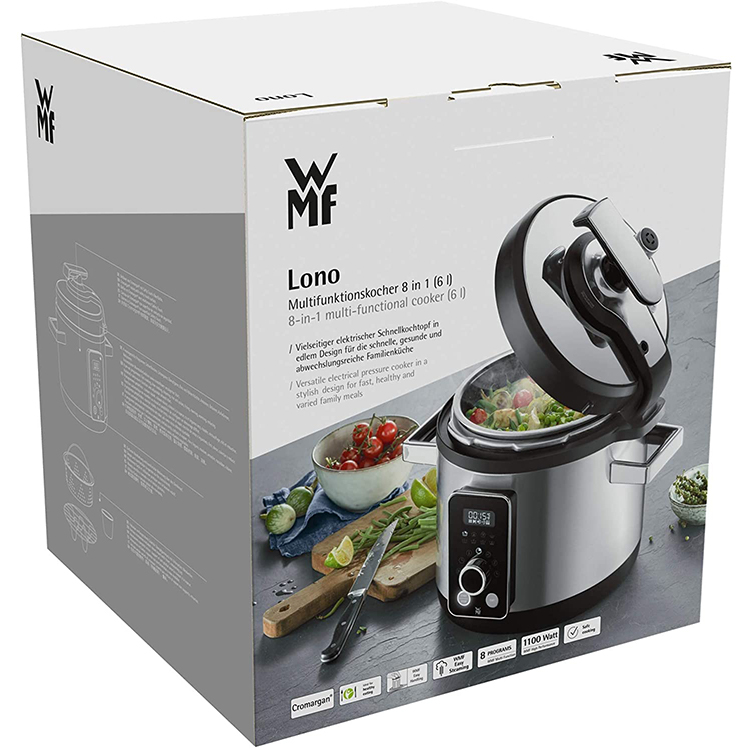 Nồi Áp Suất Wmf Lono 8 in 1 Multifunktionskocher [Nhập Đức]