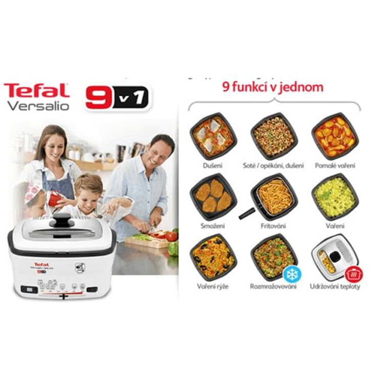 Nồi chiên đa năng Tefal Fr4950 Versalio Deluxe 9in1