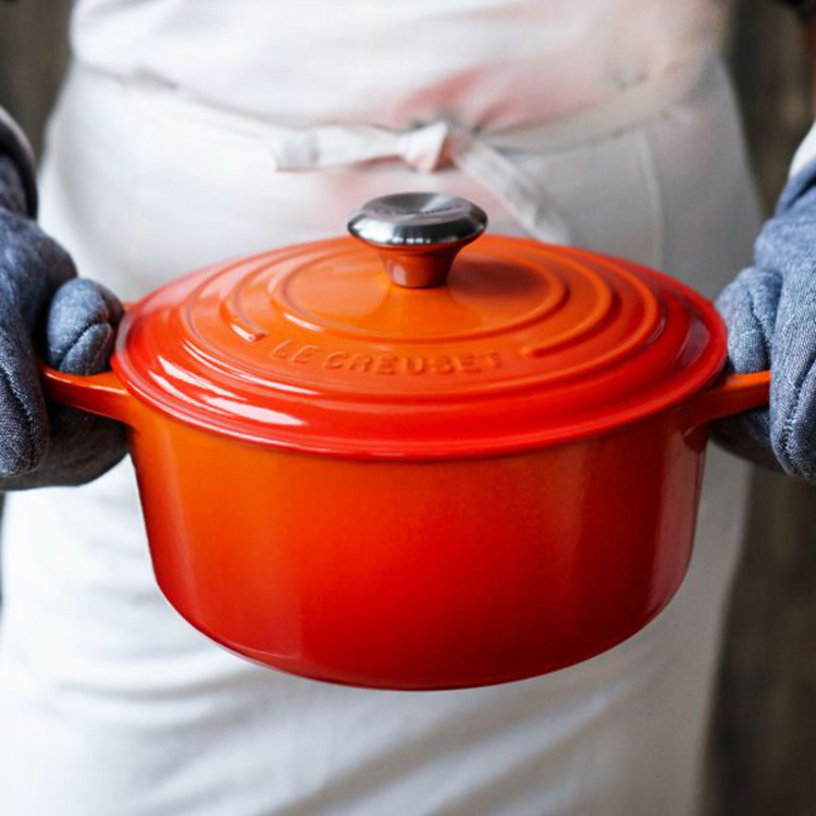 Nồi Gang Le Creuset Evo Flame 22cm [Made in France]