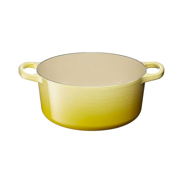 Nồi gang Le Creuset màu vàng 24cm [Made in France]