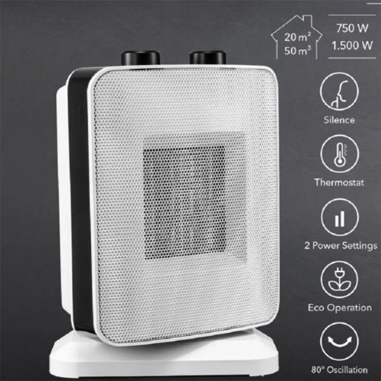 Quạt sưởi gốm Trotec TFC 15 E