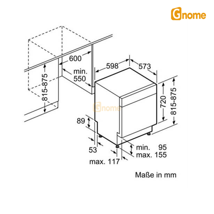 Máy rửa bát Bosch SMU68TS02E