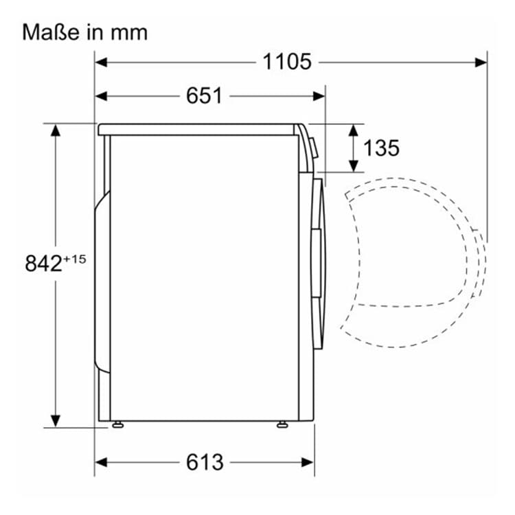 Máy Sấy Quần Áo Siemens WT47XE40 iQ800 9kg