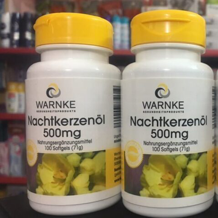Tinh dầu hoa anh thảo Warnke Nachtkerzenol 500mg [Nhập Đức]