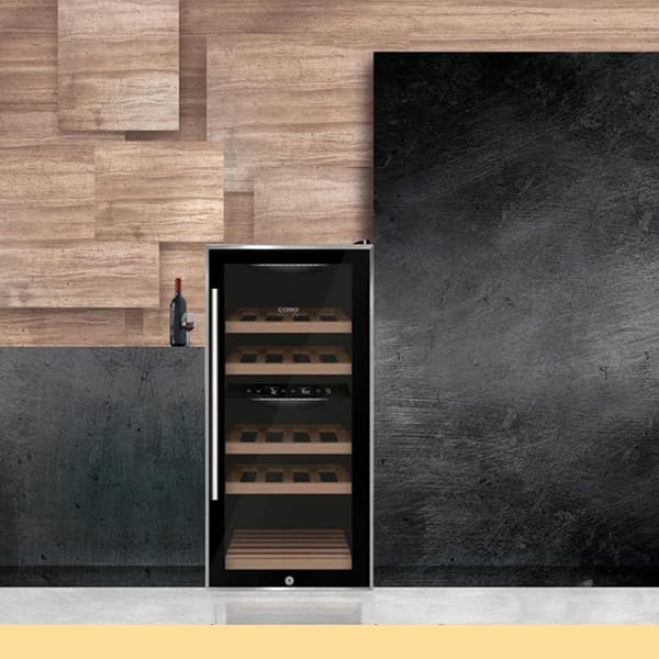 Tủ Bảo Quản Rượu Vang Caso WineComfort 24 Black 644 [Hàng Đức]