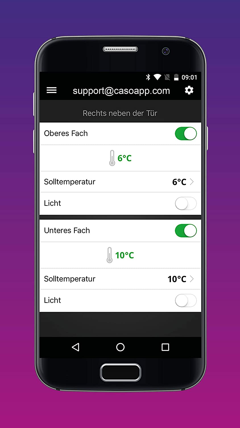 Tủ đựng rượu Caso 776 WineChef PRO 126-2D
